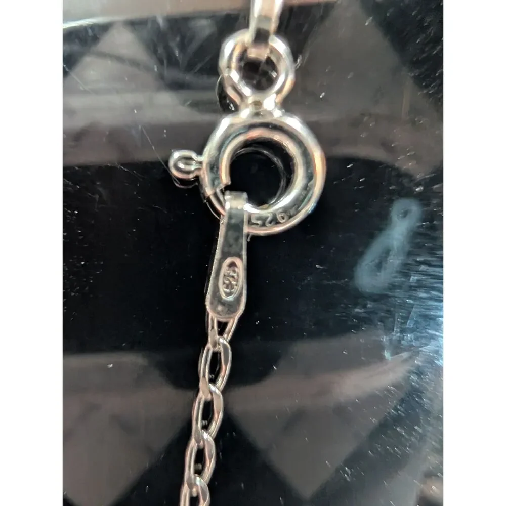 Sterling Silver Italy Curb Chain, 20 Inches